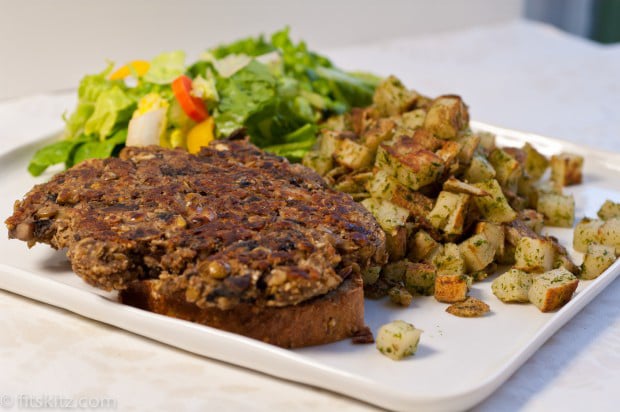 Lentil Mushroom Burgers