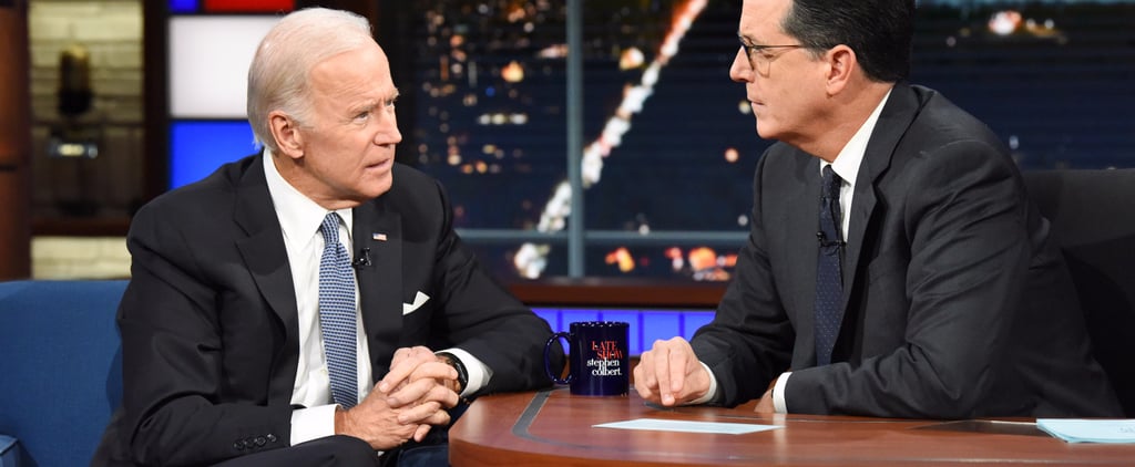 Joe Biden Quotes on Donald Trump on Late Show November 2017