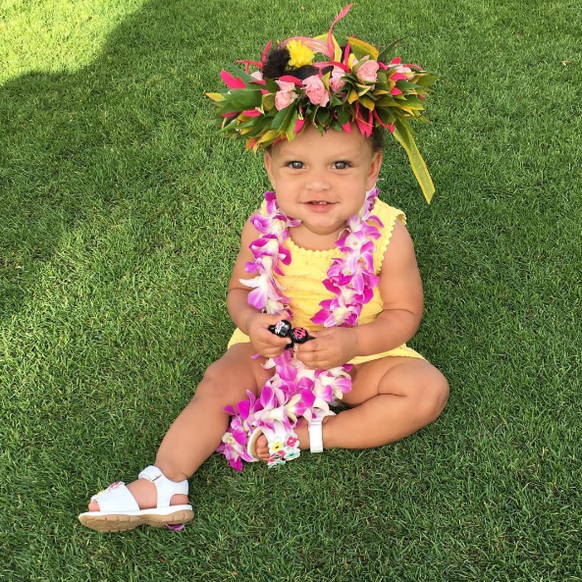 Ryan Curry First Birthday Pictures in Hawaii | POPSUGAR Celebrity