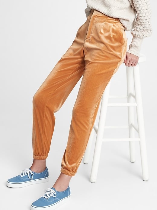 gap velvet jeans