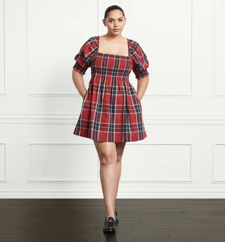 Hill House Home The Athena Nap Dress in Red Tartan
