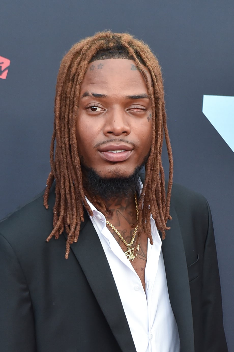 NEWARK, NEW JERSEY - AUGUST 26: Rapper Fetty Wap attends the 2019 MTV Video Music Awards red carpet at Prudential Centre on August 26, 2019 in Newark, New Jersey. (Photo by Aaron J. Thornton/Getty Images)