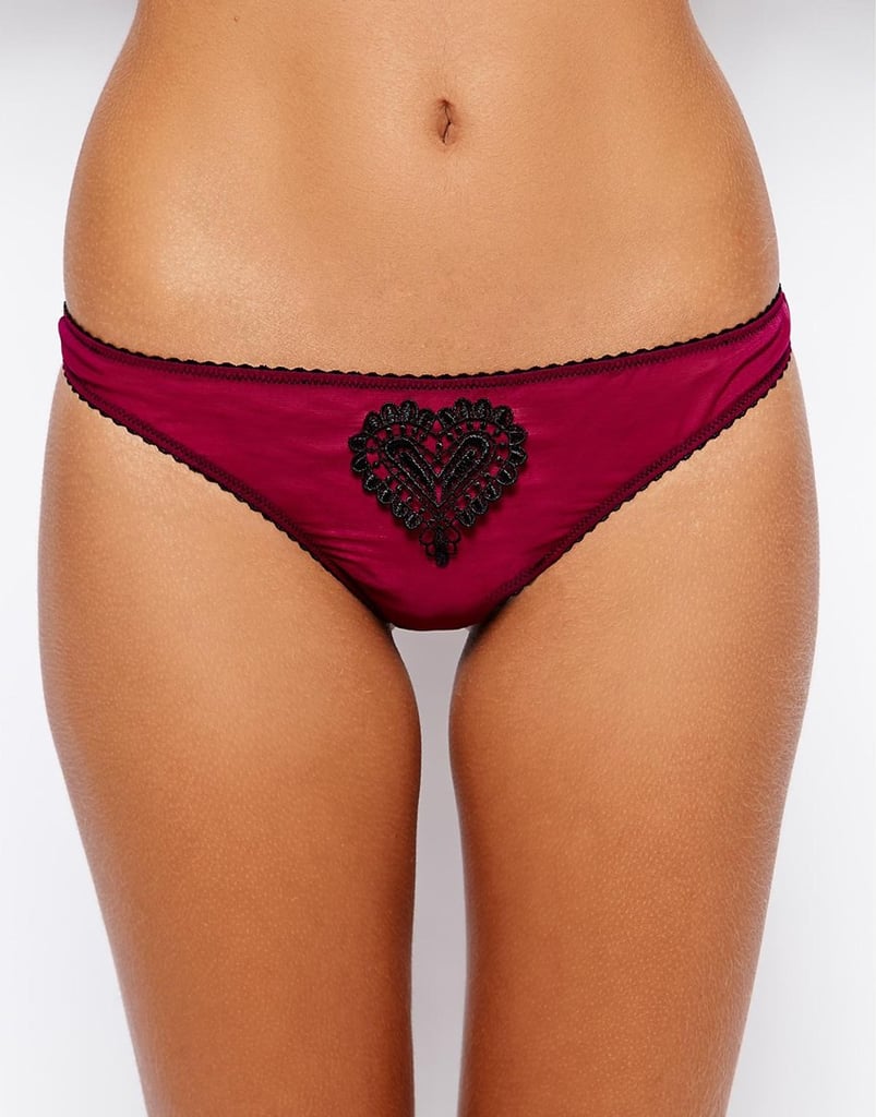Heart Applique Thong ($8)