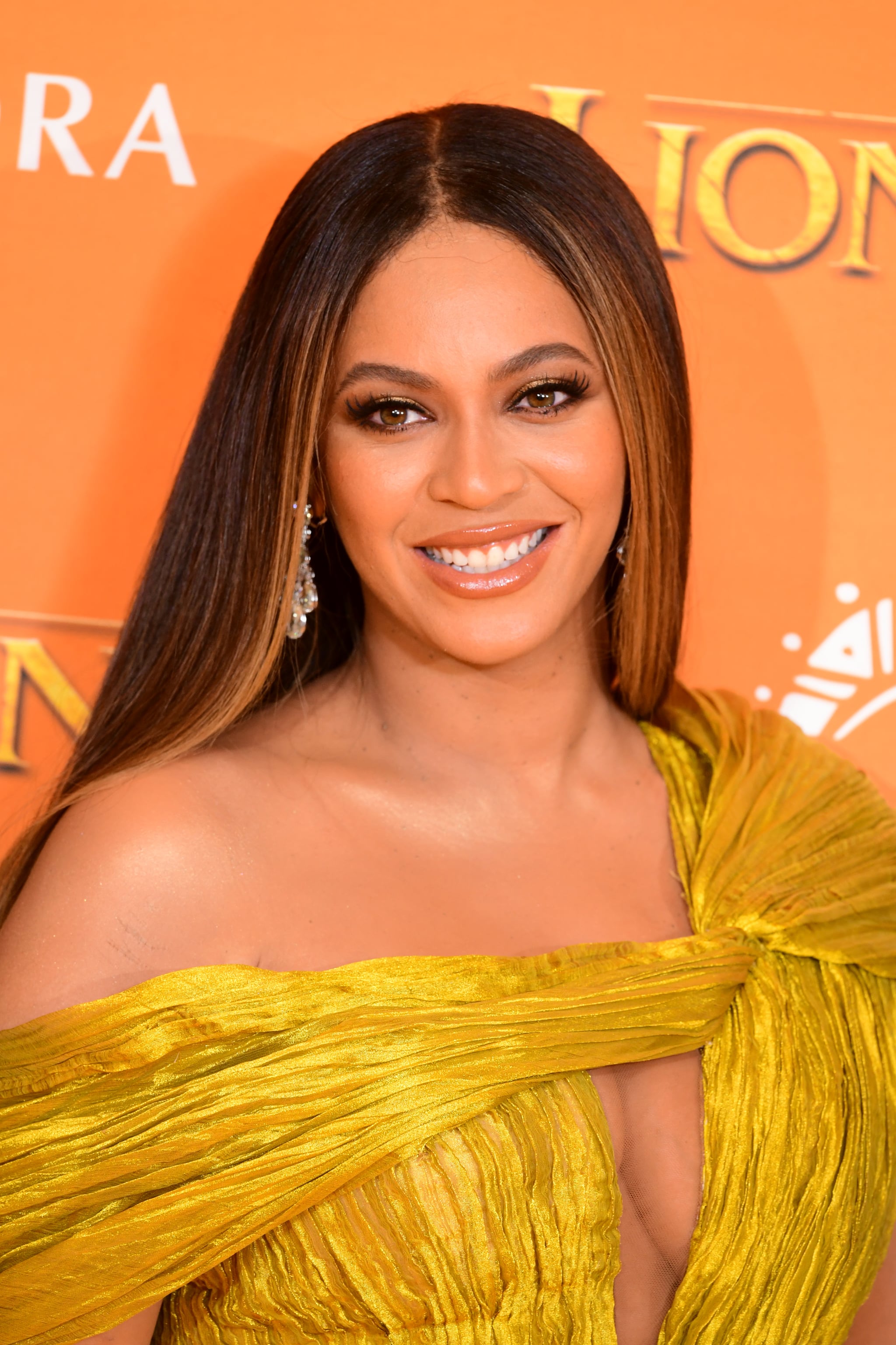Beyonce attending Disney's The Lion King European Premiere held in Leicester Square, London. (Photo by Ian West/PA Images via Getty Images)