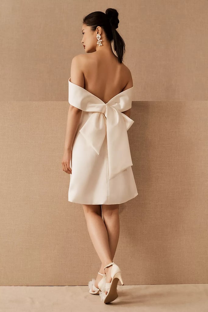 Short Wedding Dress Idea: Amsale Alix Dress
