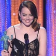 Emma Stone Refused to Get Off of the SAG Awards Stage After the "You're Done" Signal