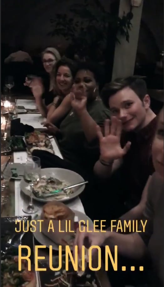 Glee Cast Reunion Instagram Photos March 2018