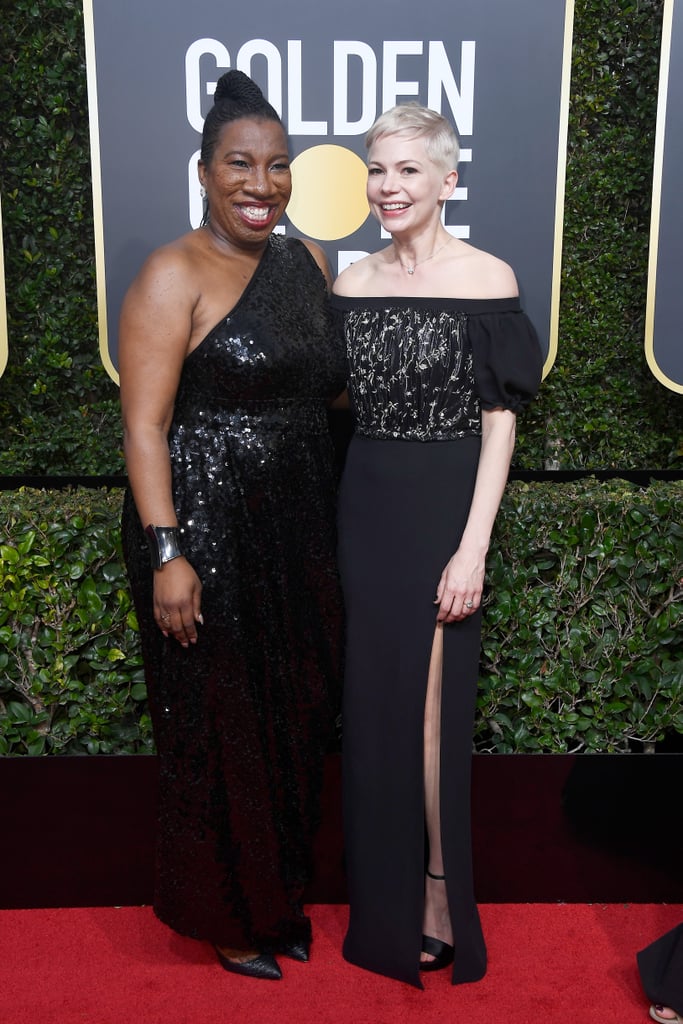 Activist Tarana Burke and Michelle Williams