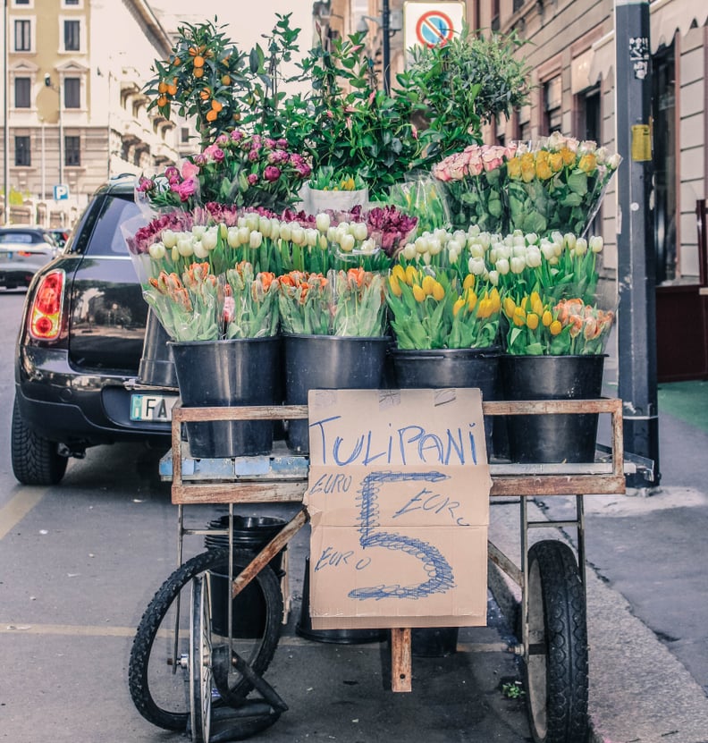 Stop and smell the fresh-cut flowers