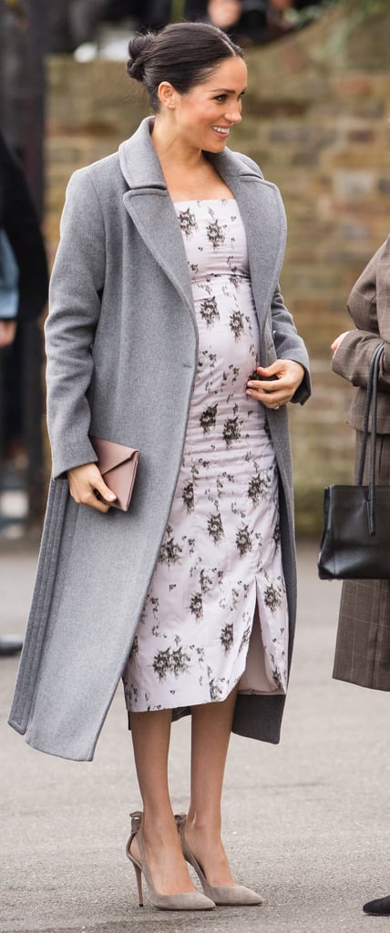 Meghan Markle's Gray Coat 2018