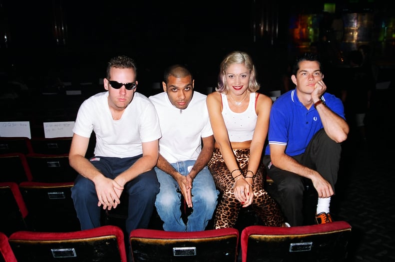 Hanging With Her No Doubt Bandmates in 1996 . . .