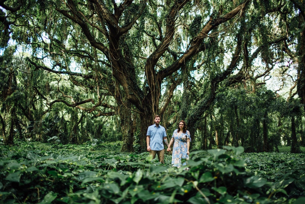 Hawaiian Jungle Engagement Shoot