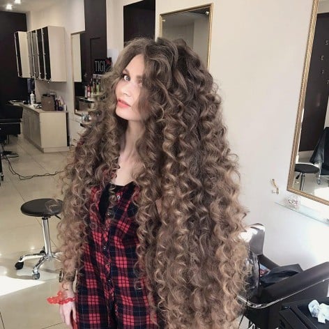 Woman With Real-Life Rapunzel Hair
