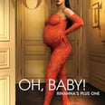 Rihanna Covers Vogue in a Red Lace Catsuit