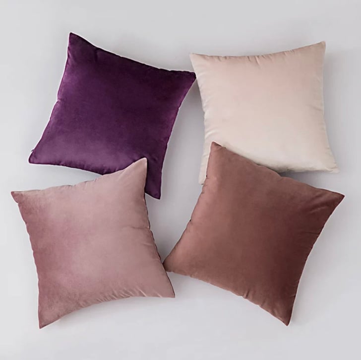 Velvet Throw Pillow Cover Best Home Decor From Etsy POPSUGAR Home