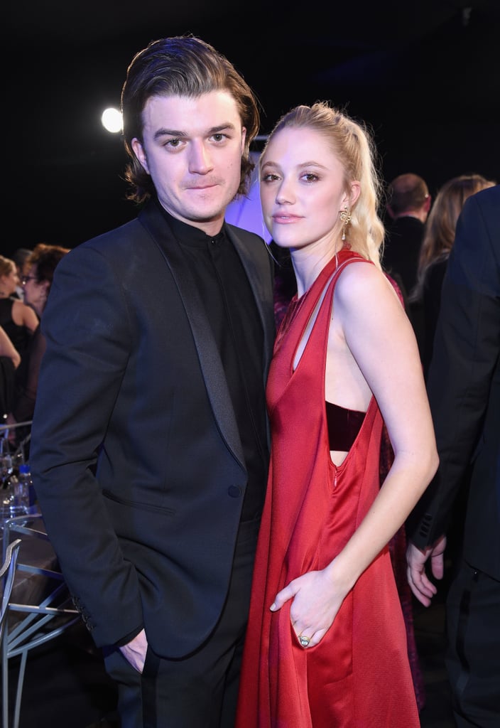 Pictured: Joe Keery and Maika Monroe