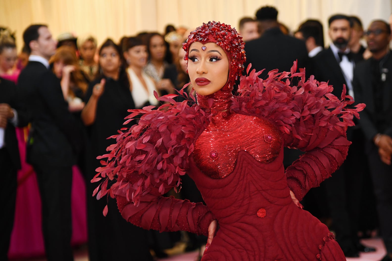 Cardi B Met Gala Dress 2019 PS Fashion