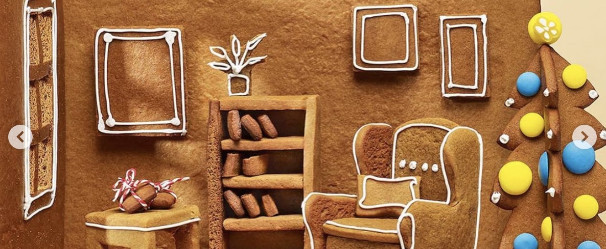 Ikea outlet gingerbread furniture
