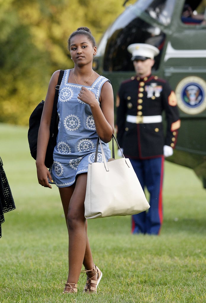 When She Nailed the Quintessential Summer Look With a Sundress and Lace-Up Sandals