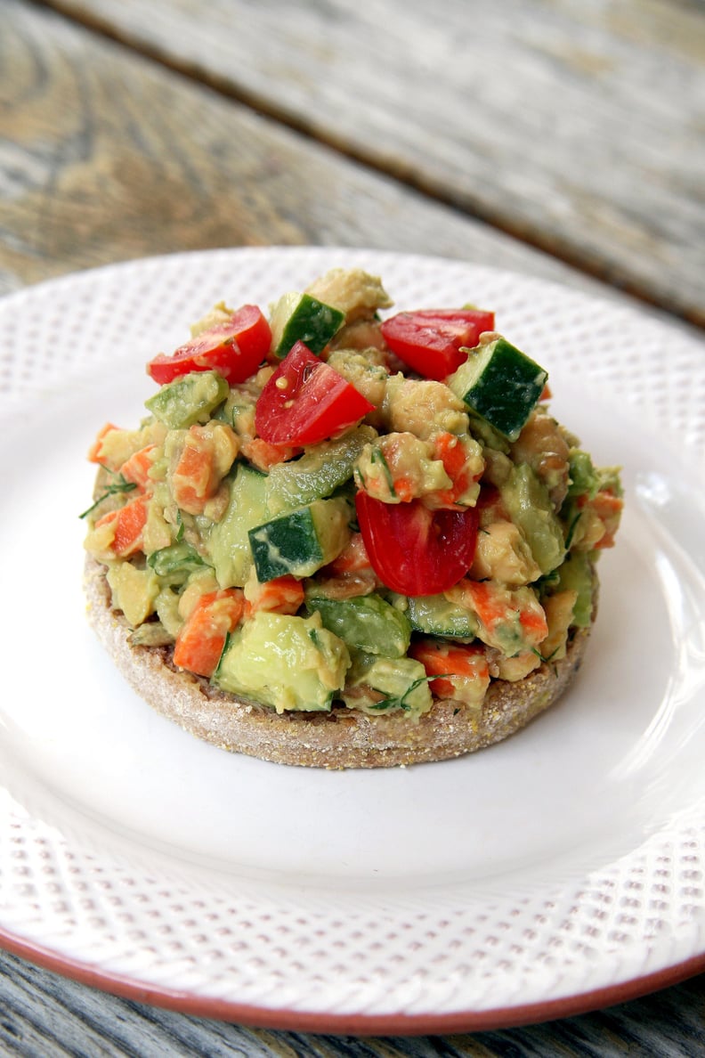 Lunch: Chickpea Avocado Salad