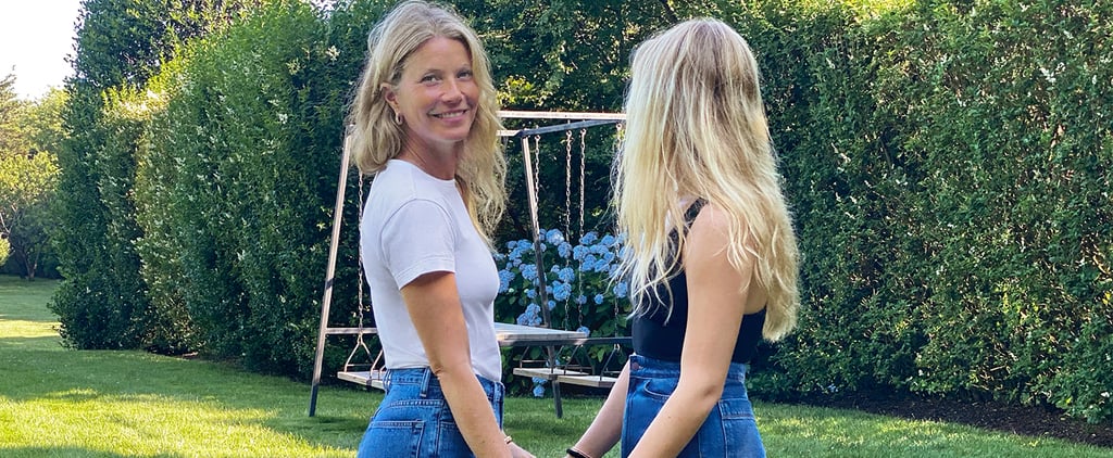 Gwyneth Paltrow and Daughter Apple in Goop G.Label Photos
