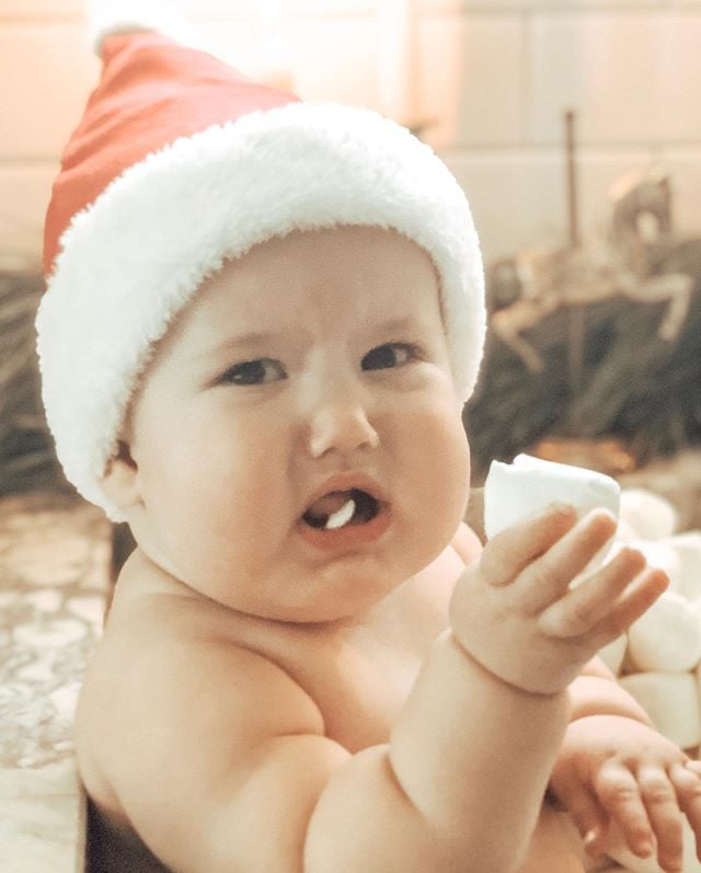 Baby Dressed as Elf on the Shelf 2018