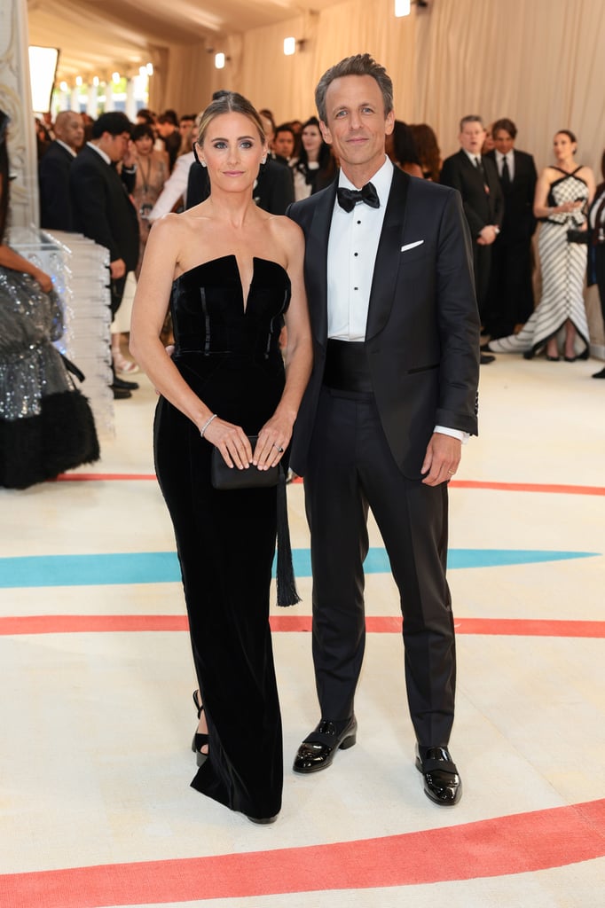 Seth Meyers And Alexi Ashe At The 2023 Met Gala Celebrity Couples At The 2023 Met Gala 4117