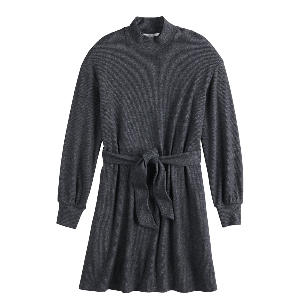 POPSUGAR Belted Cosy Dress