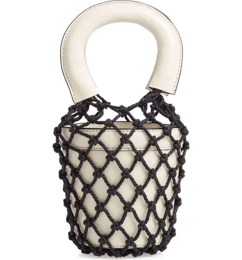 Staud Mini Moreau Cage Bucket Bag