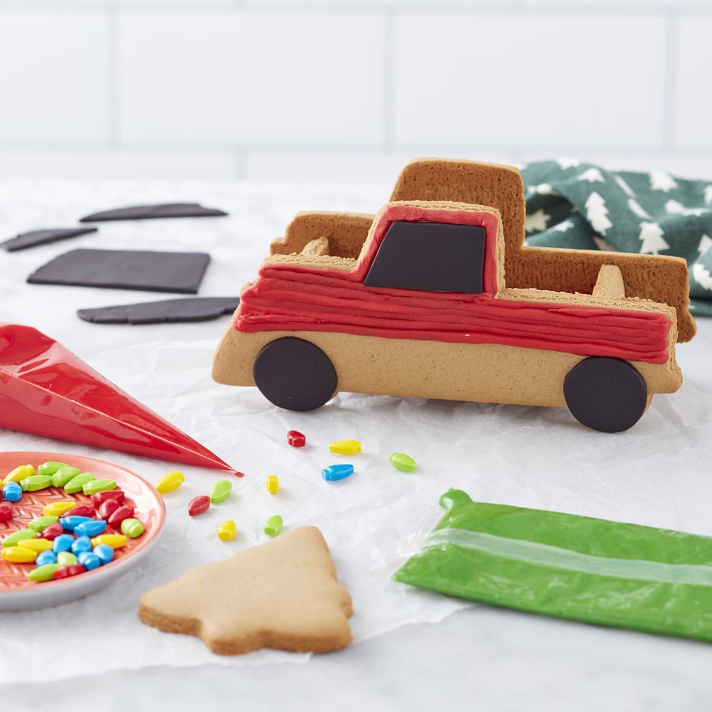 Gingerbread Pickup Truck Decorating Kit
