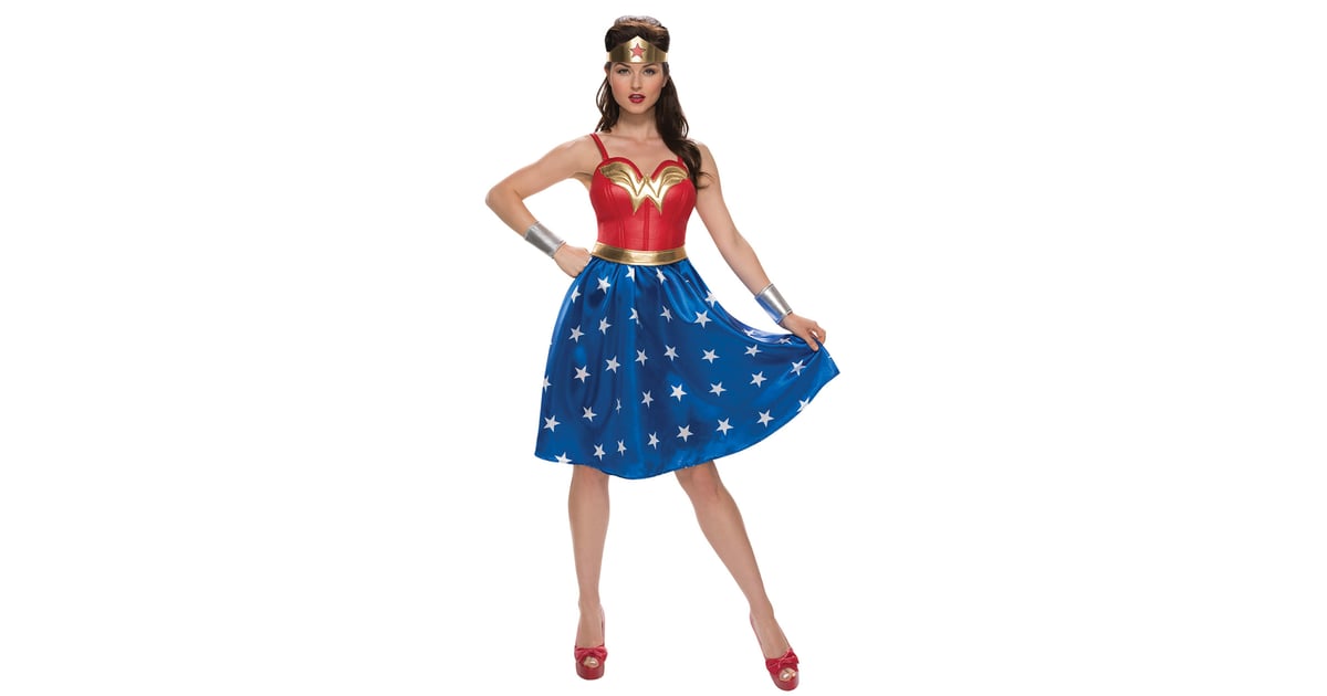 Deluxe Long Dress Wonder Woman Costume Plus Size Halloween Costumes Popsugar Love And Sex Photo 3 7187