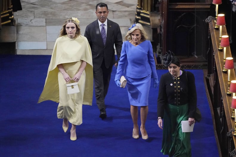 First Lady Jill Biden and Granddaughter Finnegan Attend King Charles III's Coronation