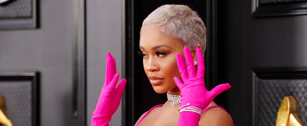 Celebrities Wearing Gloves at the 2022 Grammys