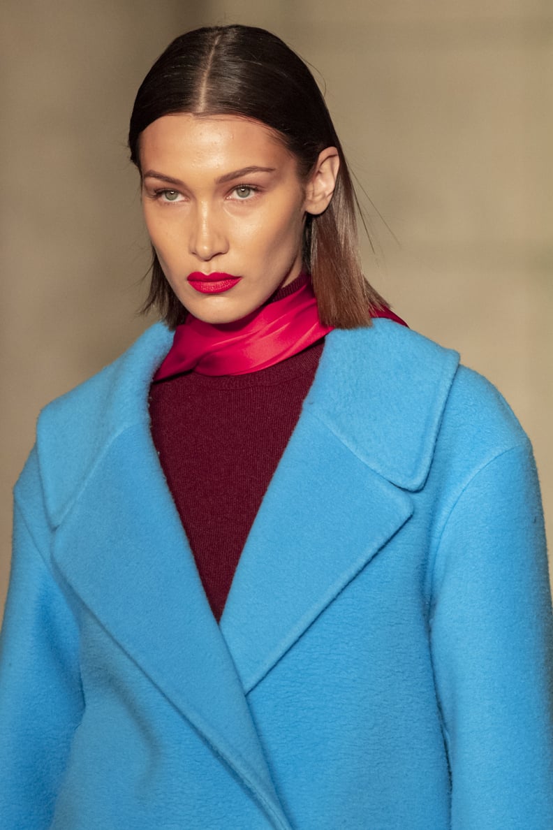 Bella Hadid on the Oscar de la Renta Fall 2020 Runway