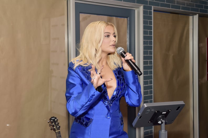 Bebe Rexha at the 2020 Women in Harmony Brunch in LA