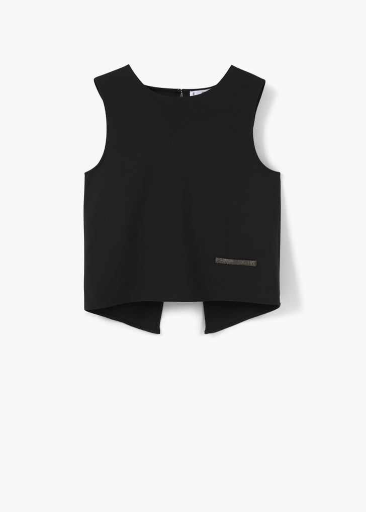 MANGO CutOut Detail Top (50) Victoria Beckham's Cutout Top May 2016