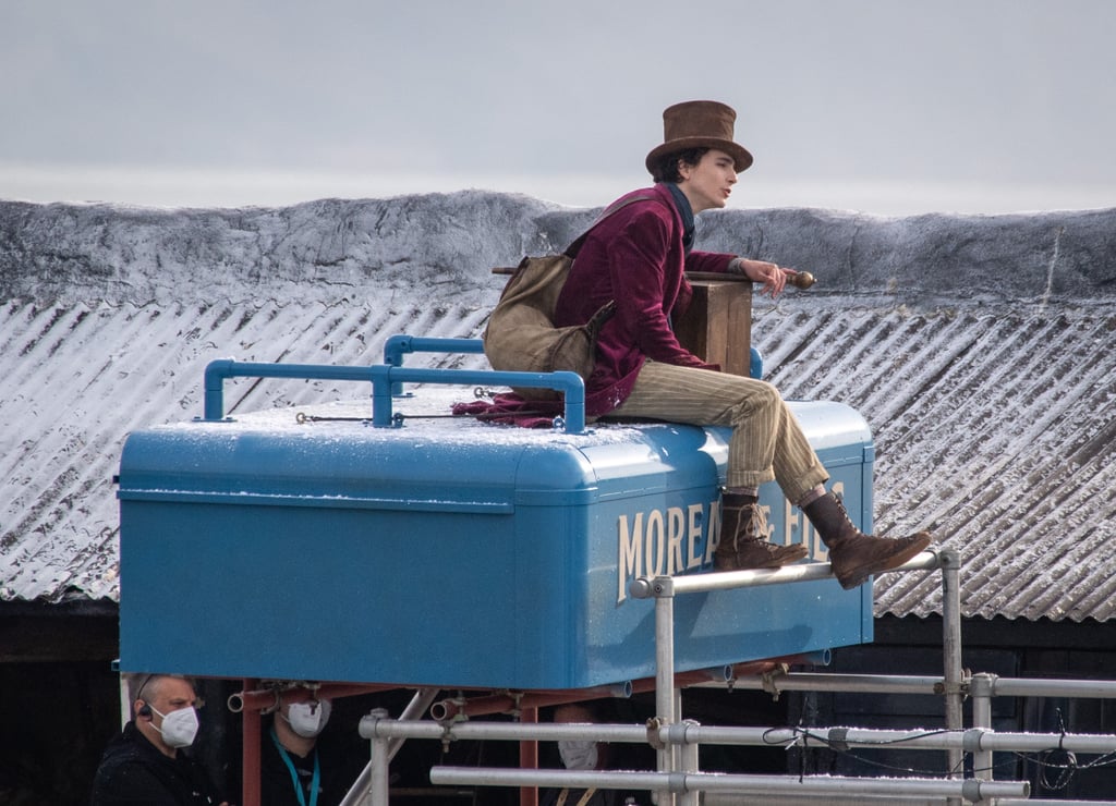 Timothée Chalamet as Willy Wonka Pictures
