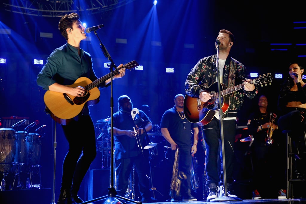 Justin Timberlake and Shawn Mendes iHeartRadio Performance