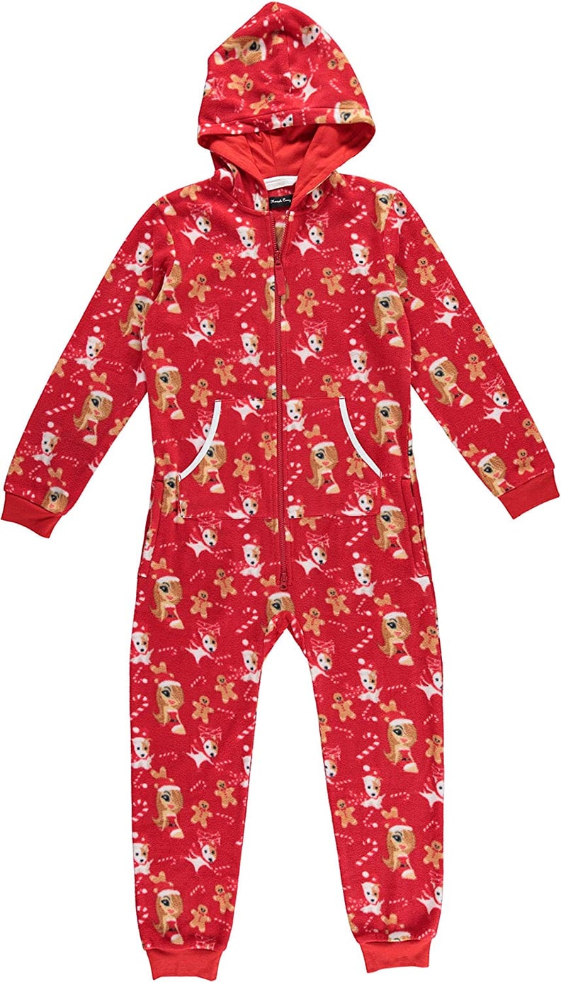 Mariah Carey Kids' Candy Print Hooded Onesie