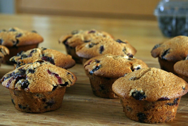 Low-Calorie Blueberry Muffins