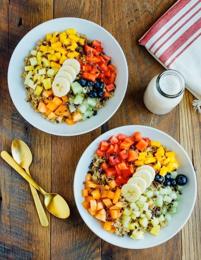 Cinnamon Quinoa Bowl