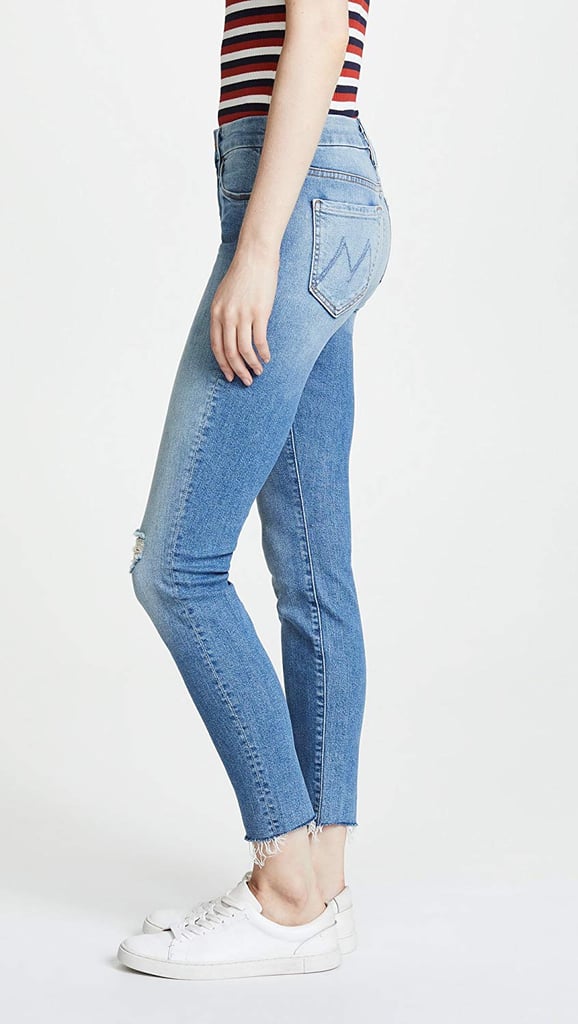 Mother Looker Ankle Fray Jeans