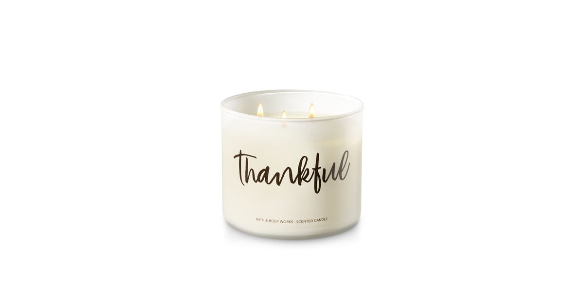 Thankful Candle (25) Bath & Body Works Holiday Christmas Candles
