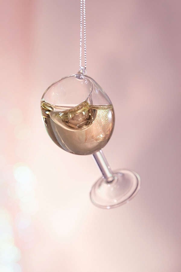 Wine Glass Ornament