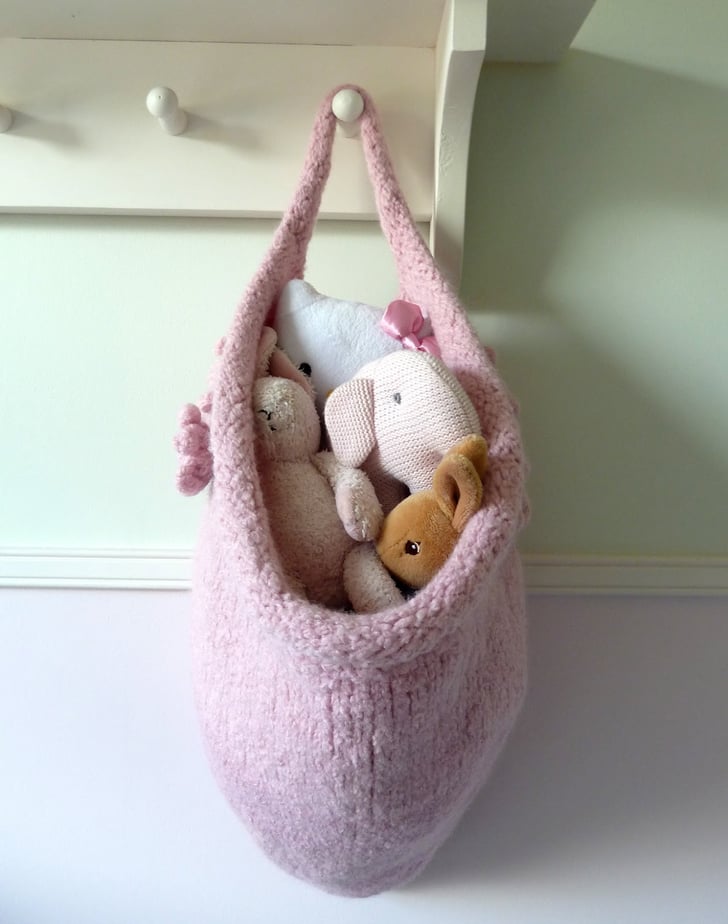 Felted Hanging Storage Bag KidFriendly Crafts POPSUGAR Family Photo 27