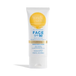 Bondi Sands Fragrance Free Sunscreen Daily Face Lotion SPF 50