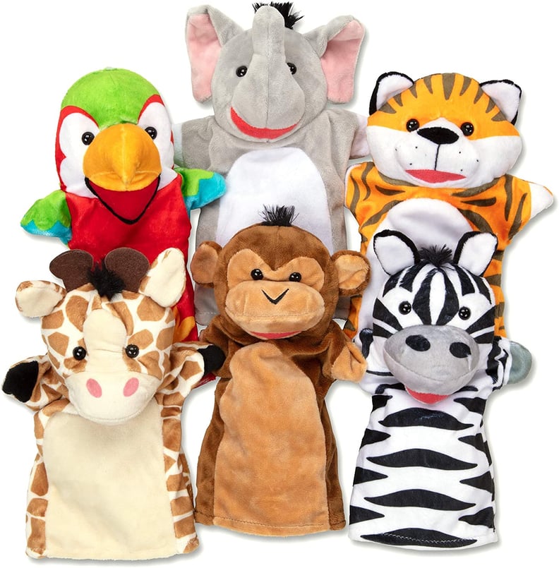 Stocking Stuffers For Toddlers: Melissa & Doug Safari Buddies Hand Puppets