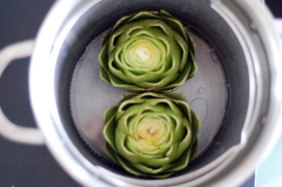 Steamed  Artichokes