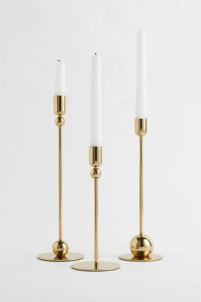 Statement Candlesticks: H&M Metal Candlestick