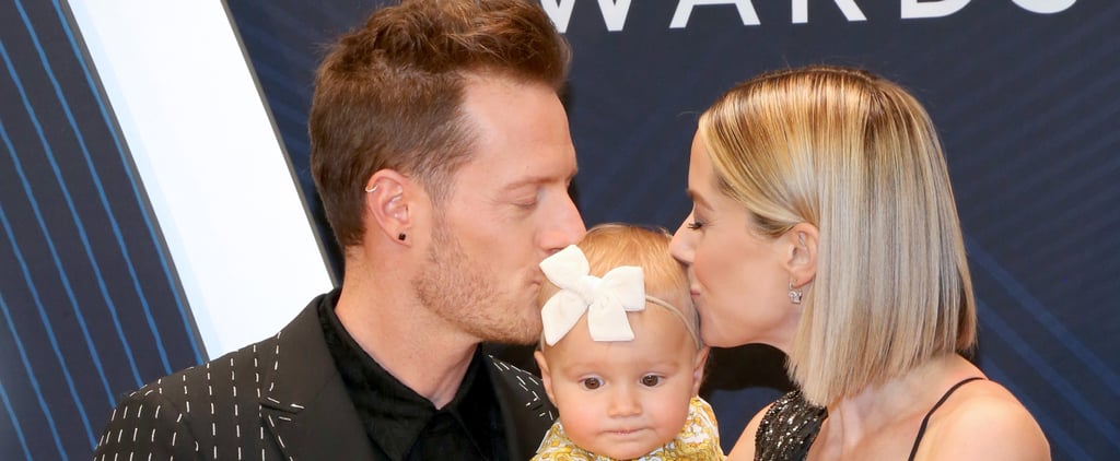 Tyler Hubbard With His Daughter at the CMA Awards 2018